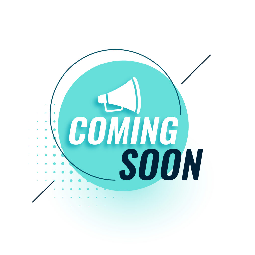 modern coming soon web teaser template for advertisement